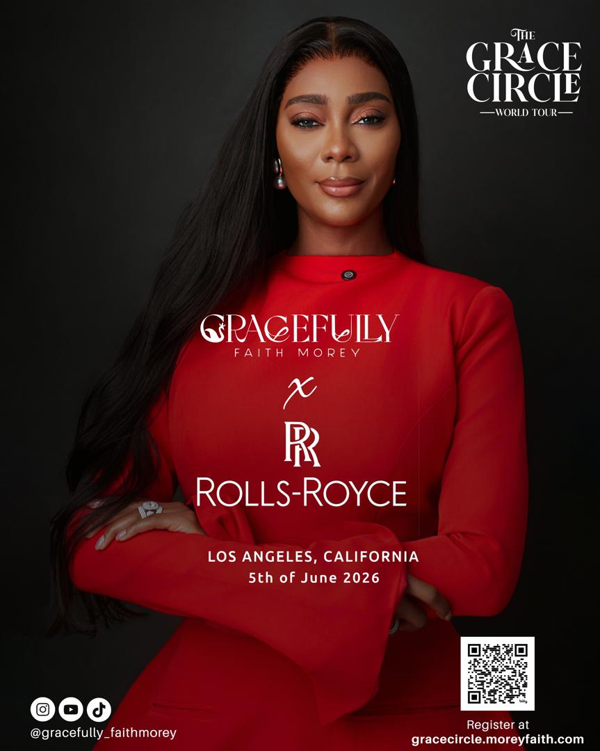 The Grace Circle Los Angeles event portrait for Gracefully Faith Morey and Rolls-Royce
